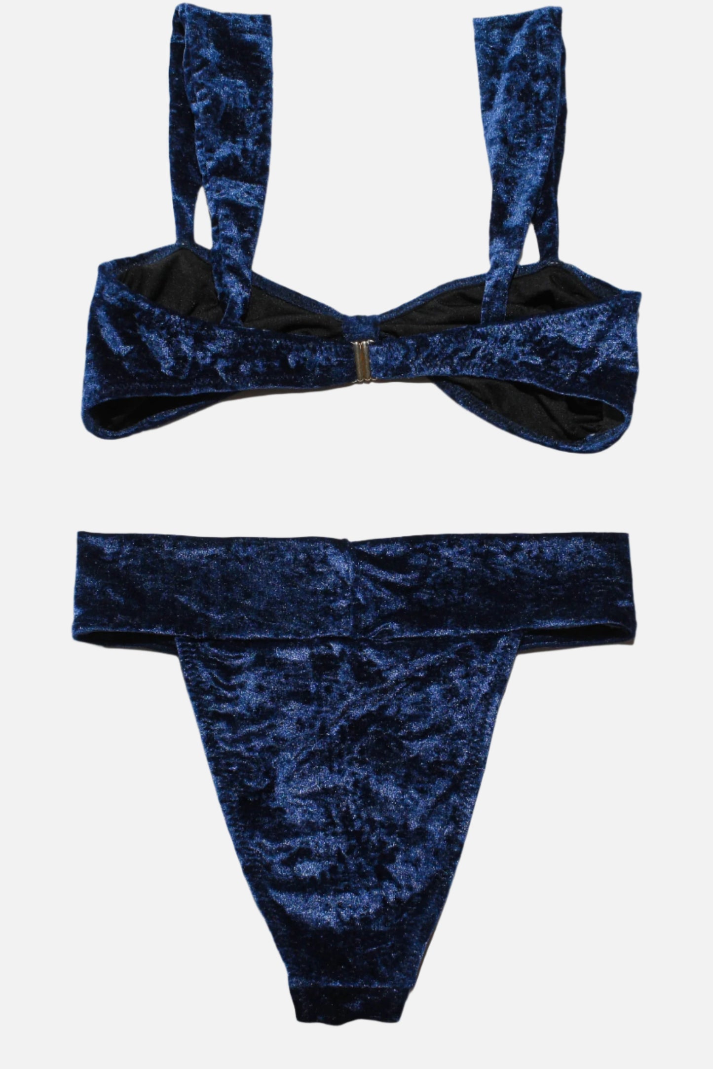 Cali Bikini in Velvet Midnight Blue