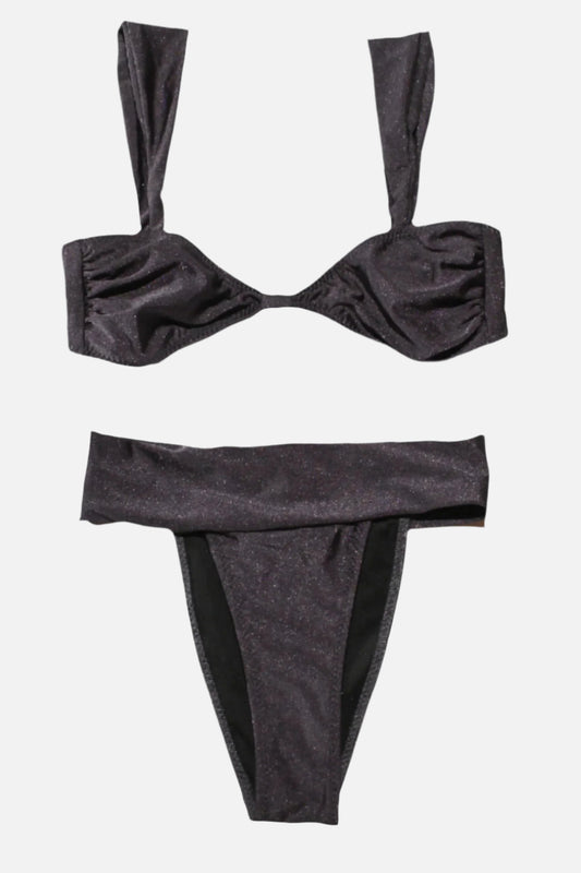 Cali Bikini in Charcoal