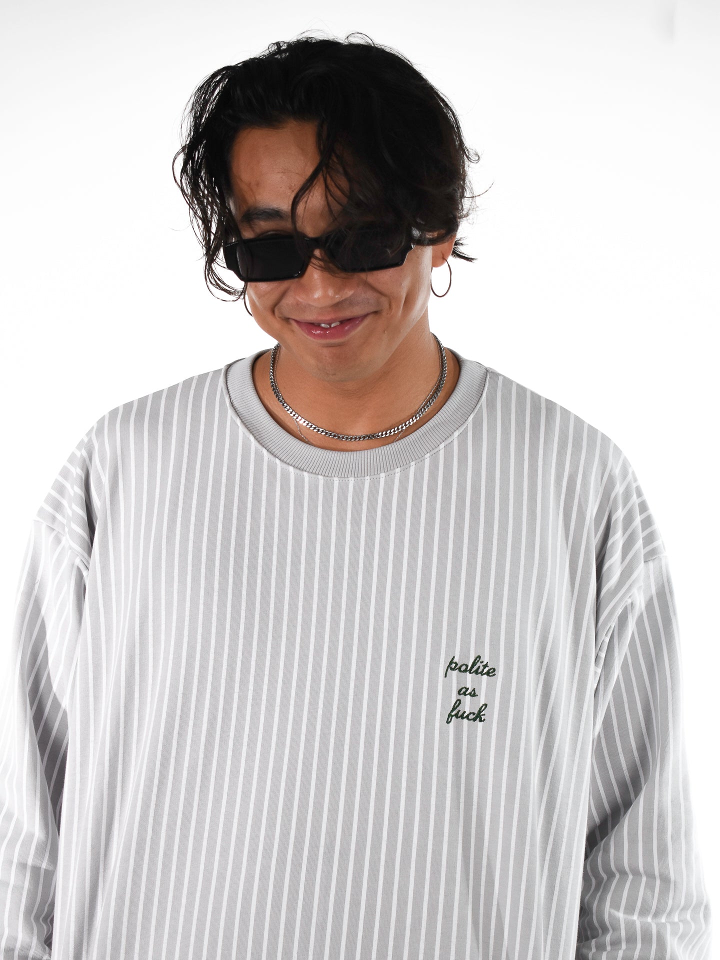 Street Stripe Crewneck